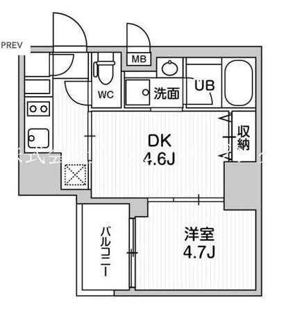 SYFORME大井町IIの物件間取画像